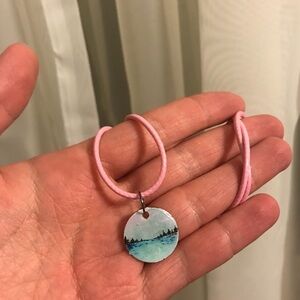Lake view necklace